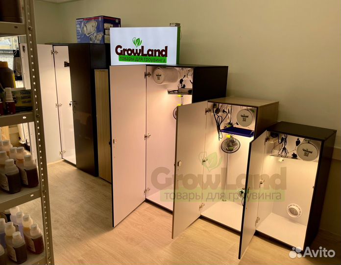 Гроубоксы мебельные шкафы/тумбы под ключ