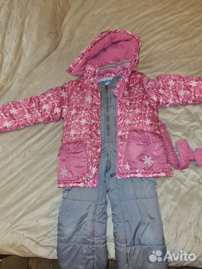 Зимний костюм для девочки