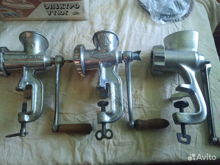 Мясорубка ручная СССР