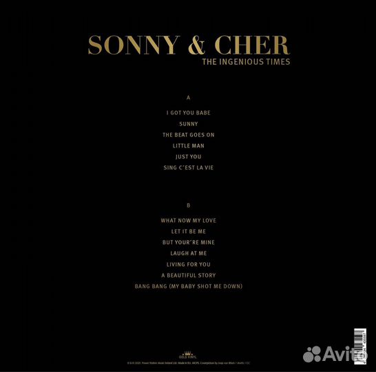 Sonny & Cher - The Ingenious Time (180g) (Limited Edition) (Gold Marbled Vinyl) (1 LP)