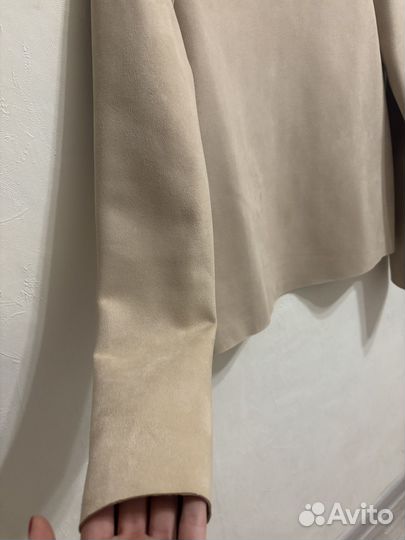 Плюшевая кофта zara