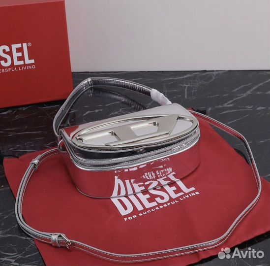 Сумка-тоут diesel silver