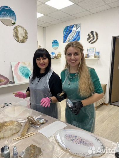 Мастер-класс по эпоксидной смоле