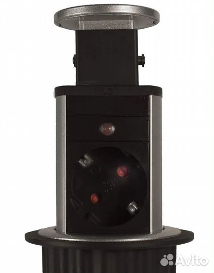 Встраиваемая выдвижная розетка для столешницы