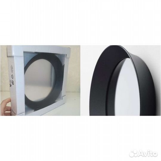 Бокалы IKEA, зеркало IKEA, всё новое