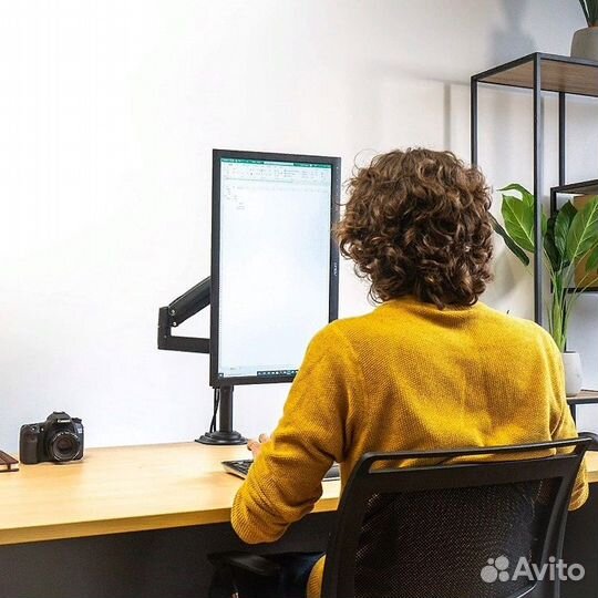 Настольный кронштейн с газлифтом H100