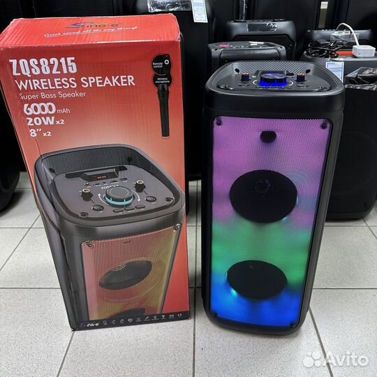 Блютуз колонка ZQS-8215