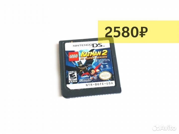 Lego Batman 2 DC Super Heroes, б/у, английский DS
