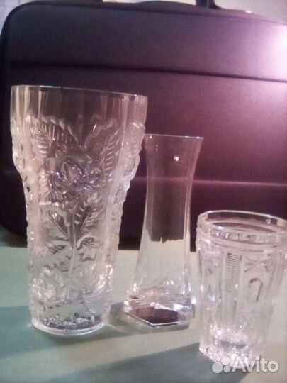 Рюмки,стаканы,вазы советского времени