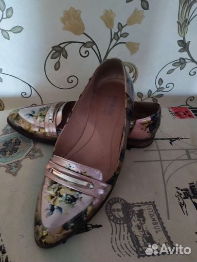 Туфли натуральная кожа 38