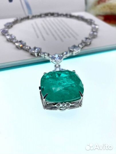 Tiffany колье серебро Premium