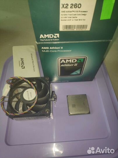 Процессор Amd Athlon II x2 260 сокет am3 3200 мгц