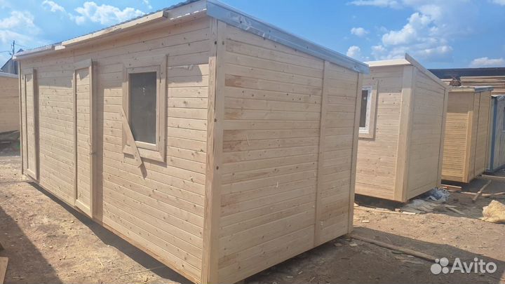 Бытовка и хозблок универсальные под ключ