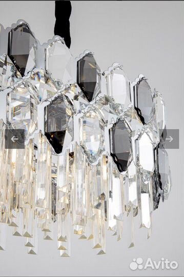 Люстра хрустальная 80см
