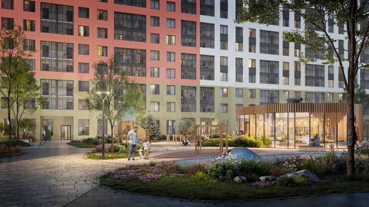 3-к. квартира, 87,8 м², 4/25 эт.