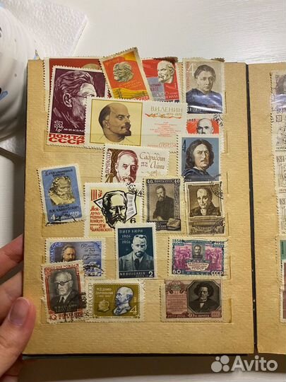 Большая коллекция марок СССР