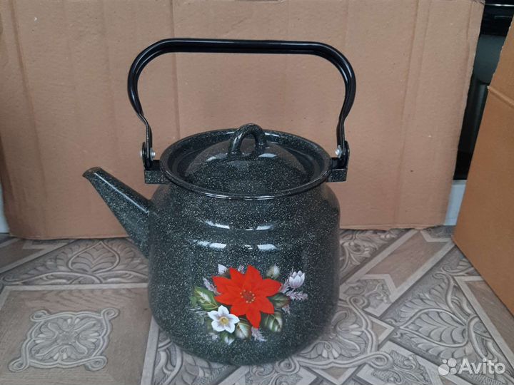 Эмалированная посуда Б/у