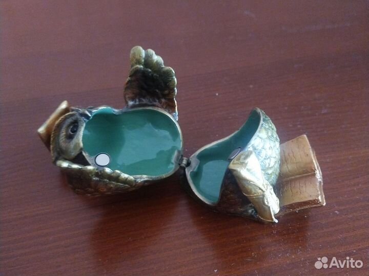 Шкатулка статуэтка сова