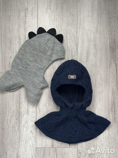 Шапка шлем на 6 лет