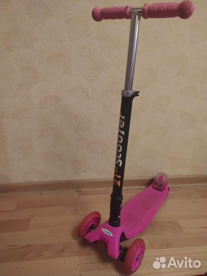 Самокат детский трехколесный бу