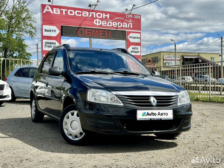 Renault Logan 1.6 МТ, 2013, 160 000 км