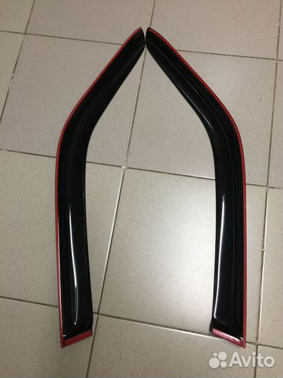 Дефлекторы дверные Нива шеви, передние