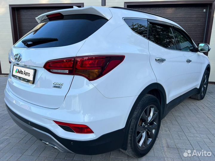 Hyundai Santa Fe 2.2 AT, 2016, 128 500 км