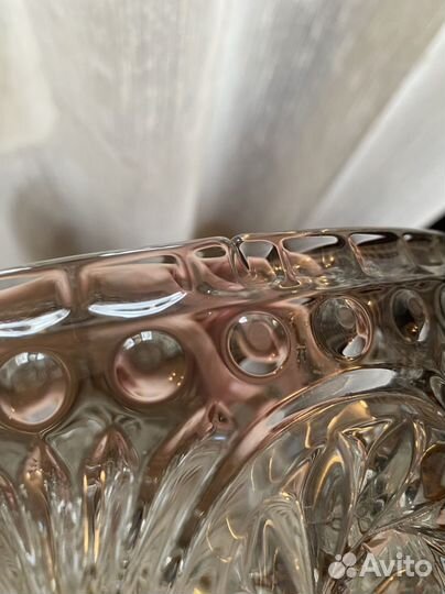 Вазы хрустальные