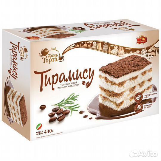 Торт День торта Тирамису 430 г