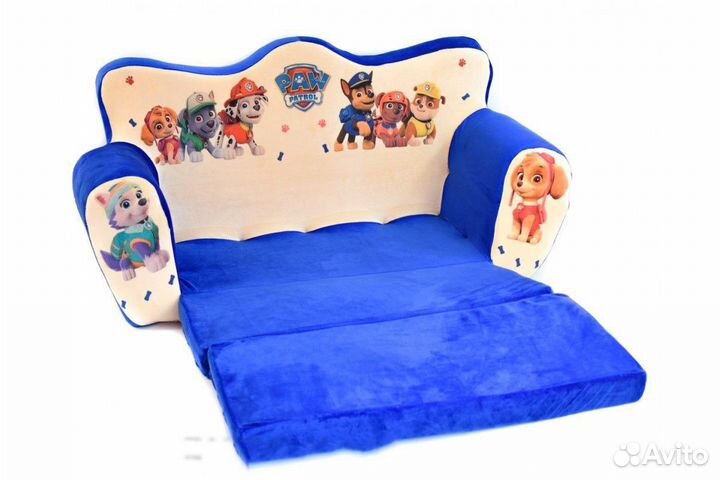 Диван детский мягкий раскладной