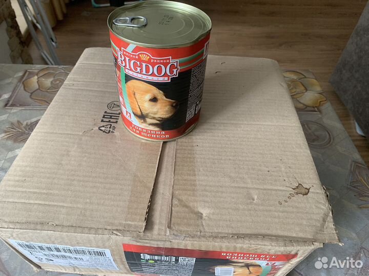 Корм доя собак bigdog 
