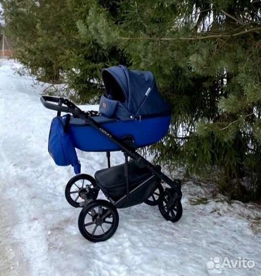 Без дефектов, Riko Basic Ozon 2в1, коляска