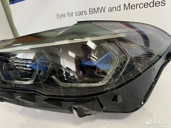 Левая фара BMW G06 G05 laser Shadow line дорест