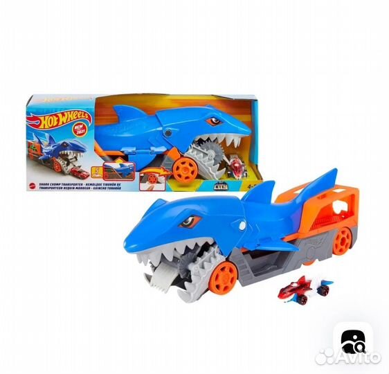 Hot Wheels Грузовик Голодная акула