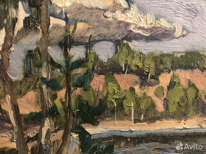 Картина Озеро - 20,5х30