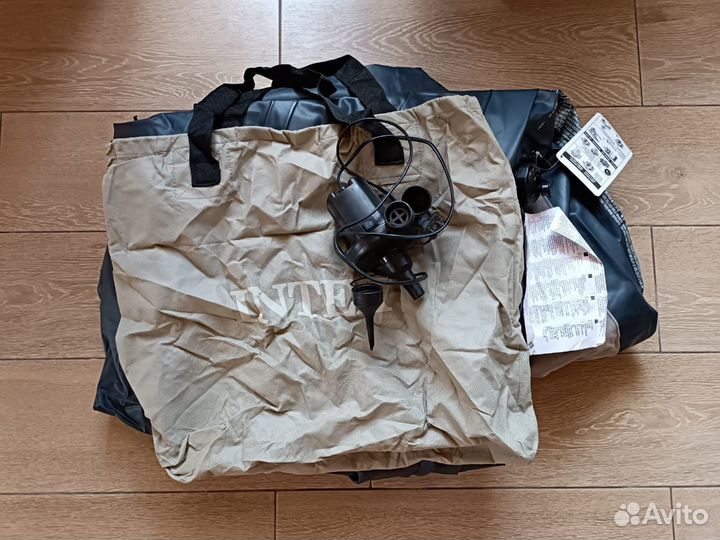 Кровать надувная Интекс intex 152-203-42см