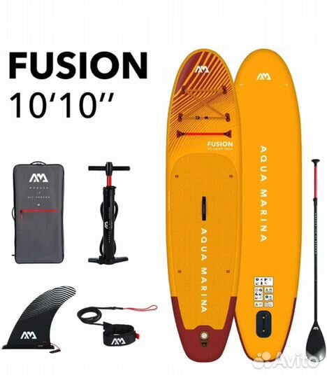 SUP доска aqua marina Fusion сапборд