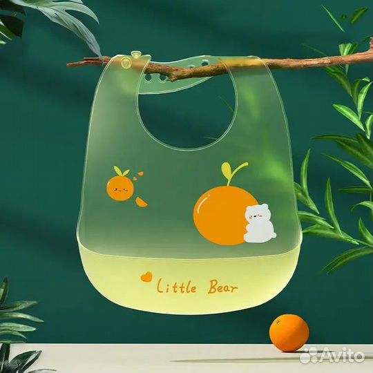 Силиконовые нагрудники мягкие прозрачные