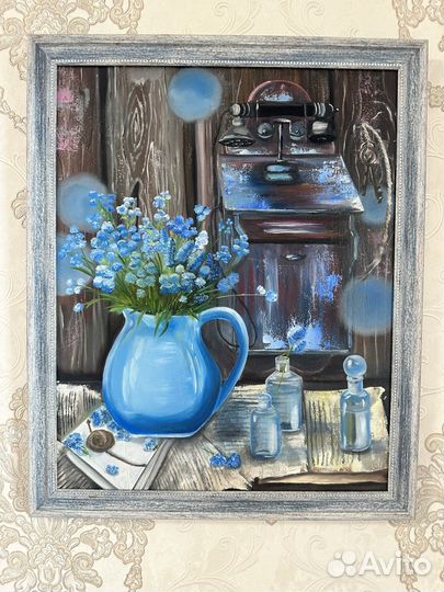 Картина маслом на холсте натюрморт