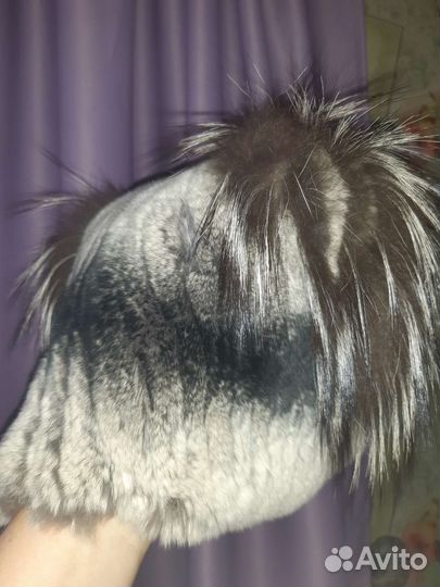Шапка меховая женская бу