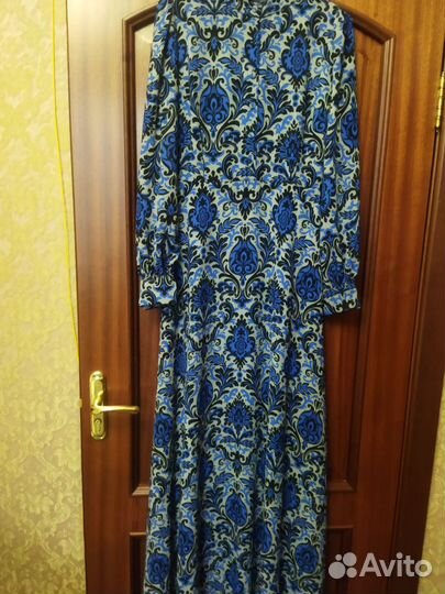 Платье женское с длинным рукавом 42