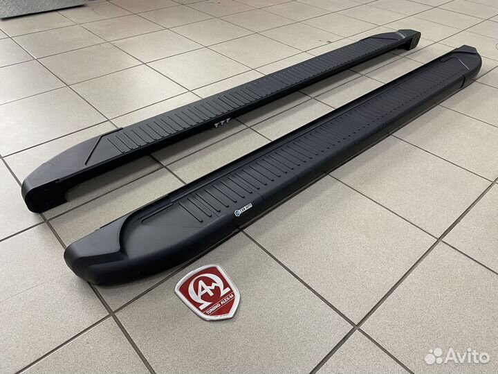 Пороги внешние площадки Hyundai Santa Fe CM 2006+