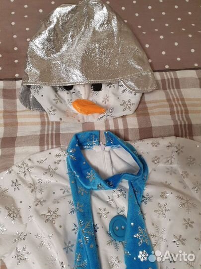 Костюм снеговика 104