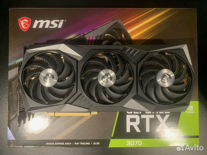 GeForce RTX 3070 MSI Gaming X Trio 8 Gb