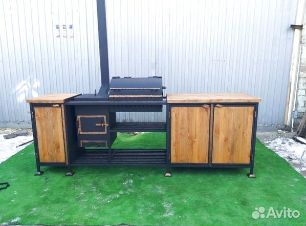 Мангал, печка под казан