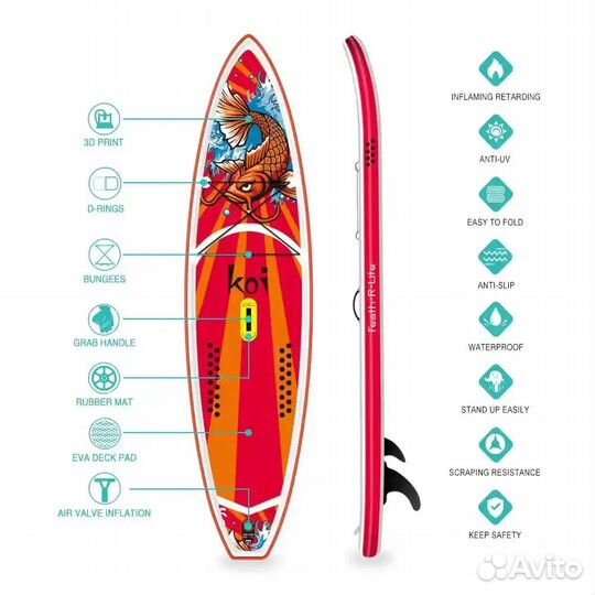 Сапборд Sup board Funwater KOI