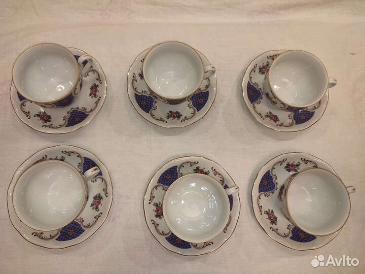 Сервиз чайный Bohemia Чехословакия