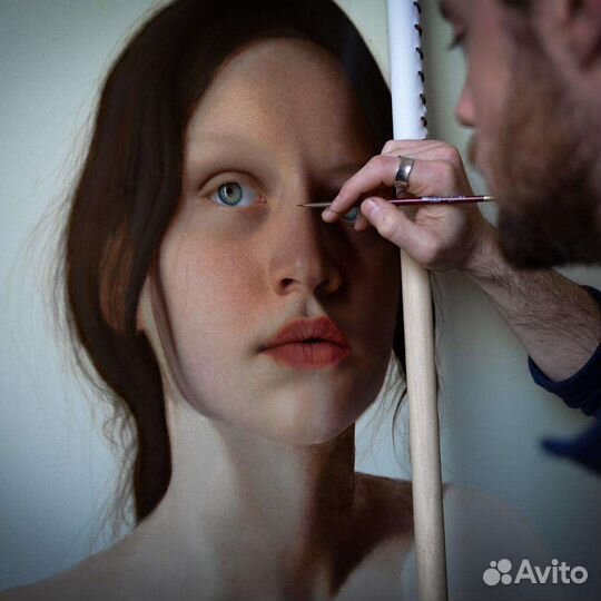 Портреты по фото ручная работа