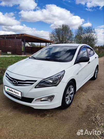 Hyundai Solaris 1.4 МТ, 2015, 187 000 км