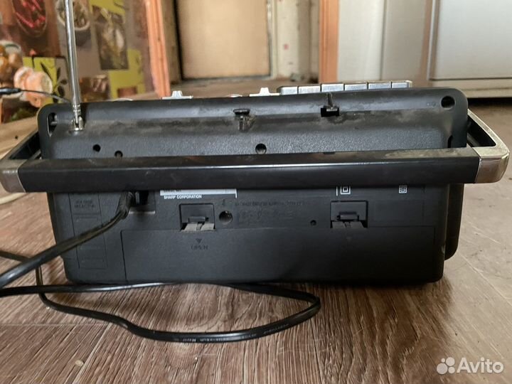 Магнитола sharp qt-100z(gy)